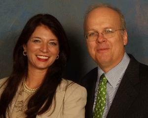 Lisa Macci and Karl Rove