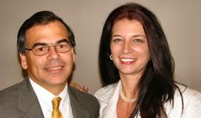 Lisa Macci and Florida Supreme Court Justice Raoul Cantero